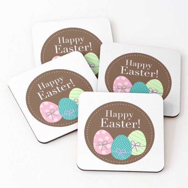 Item preview, happy easter with chocolate eggs designed and sold by JAG2B.