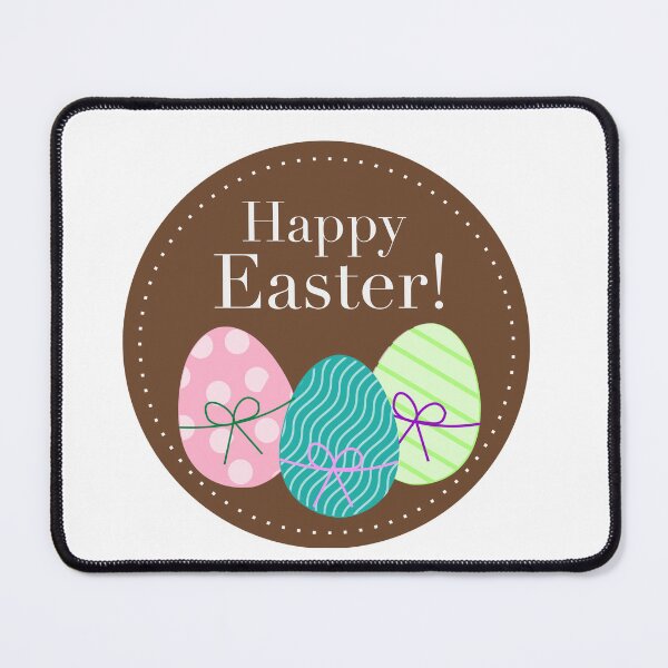 Item preview, happy easter with chocolate eggs designed and sold by JAG2B.