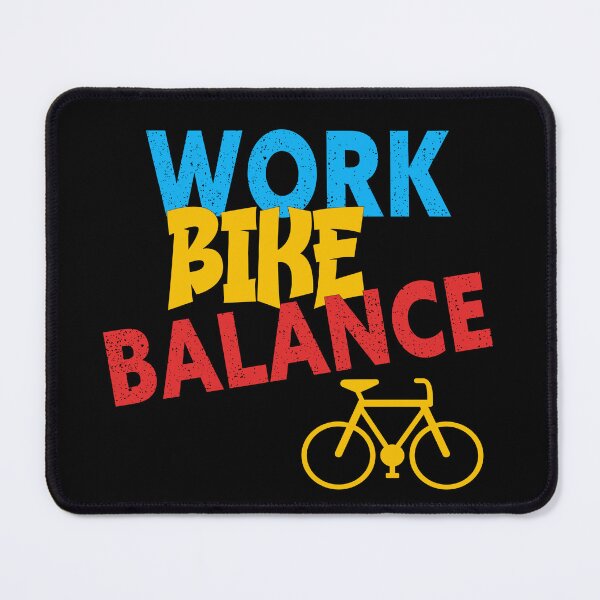 Item preview, work bike balance - cool fun t-shirt for cyclists bikers, BMXers, cyclists designed and sold by Gordenwear.