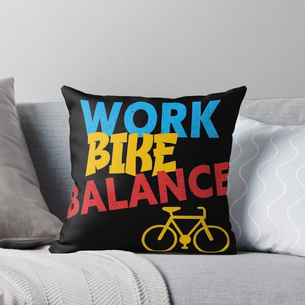 Item preview, work bike balance - cool fun t-shirt for cyclists bikers, BMXers, cyclists designed and sold by Gordenwear.