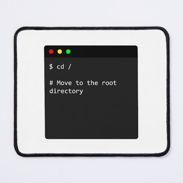 Item preview, linux command cd / | what does cd / do in terminal | designed and sold by CodingStore  ★★★★★.