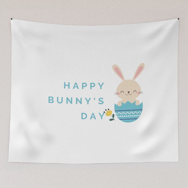 Item preview, Happy Bunny's Day, Easter egg coordinator designed and sold by behappyshirts.