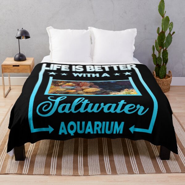 Item preview, Life is better with a saltwater aquarium designed and sold by BrennanX2.