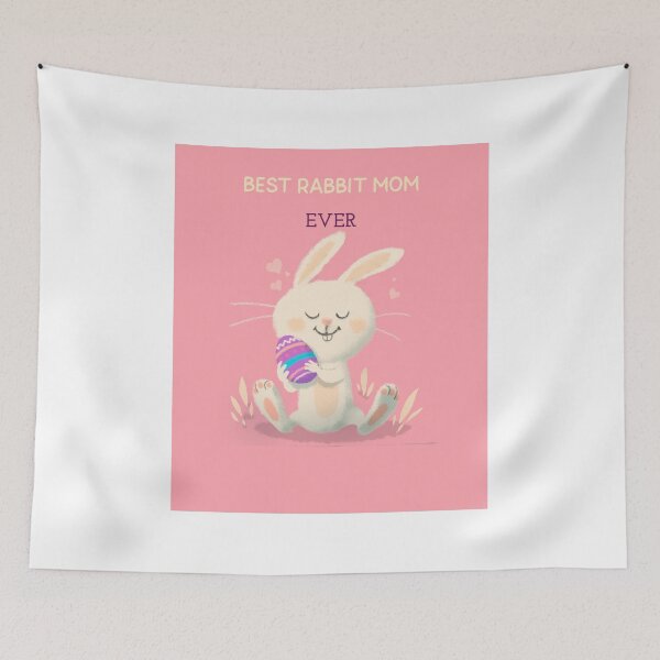 Item preview, Best Rabbit Mom Ever, Easter egg coordinator designed and sold by behappyshirts.
