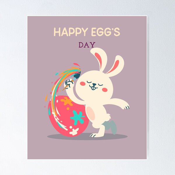 Item preview, Happy Egg's Day, Easter egg coordinator designed and sold by behappyshirts.