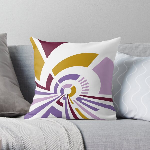 DijonAmethystLavenderJam Throw Pillow