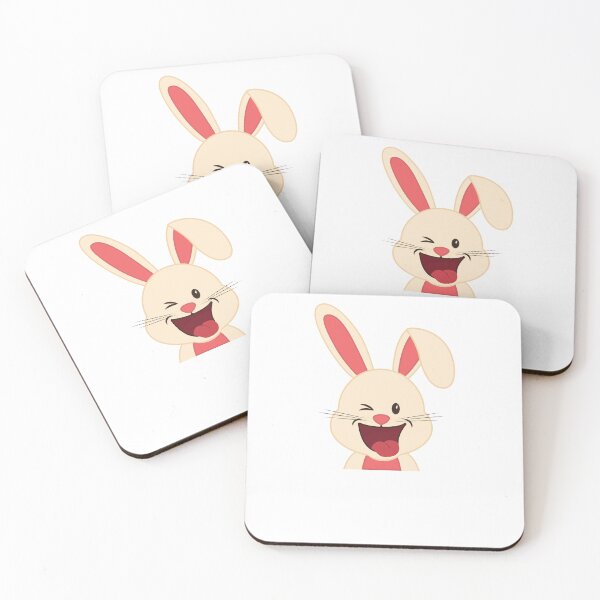 Item preview, Cute bunny design for happiness/shirt, poster and others  designed and sold by Eoqastore1.