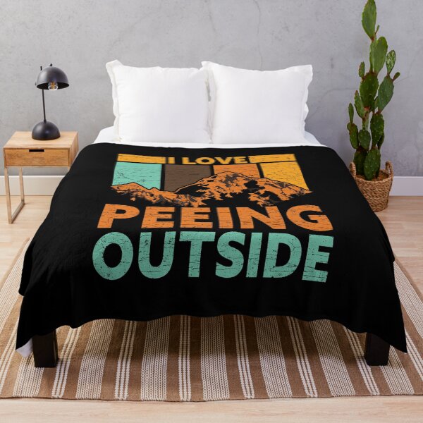 Item preview, I Love Peeing Outside Outdoor Hiking designed and sold by Shirtcaesar.
