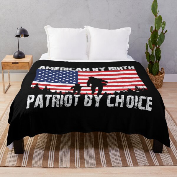 Item preview, American By Birth Patriot By Choice American Flag designed and sold by BrennanX2.