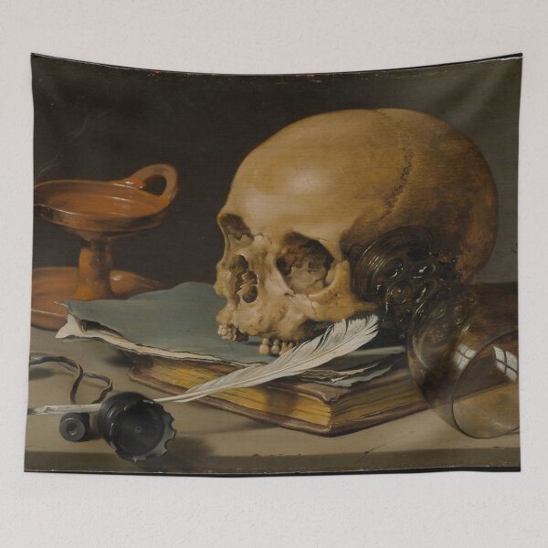 Artikelvorschau, Schädel - Pieter Claesz - Vintage Kunst entworfen und verkauft von RickE.
