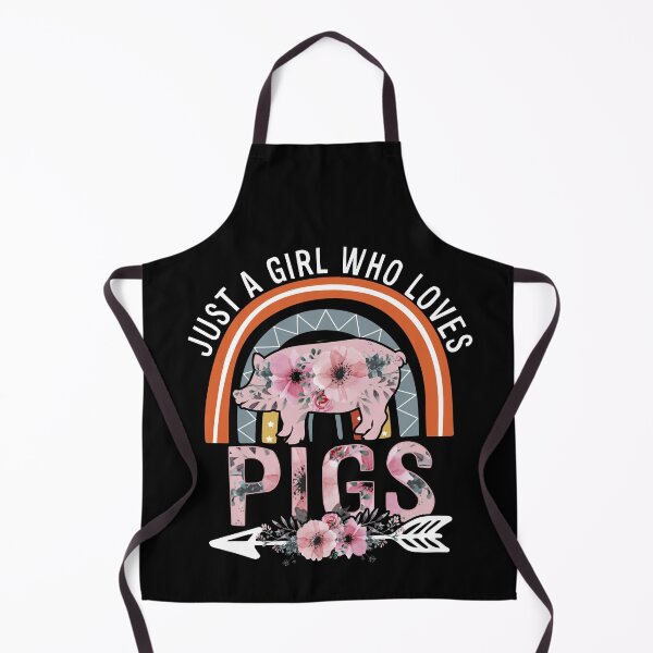 Item preview, Just Girl Who Loves Pigs Boho Rainbow For Pig Lover designed and sold by Marie-Fernandez.
