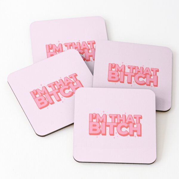 Item preview, I'm That Bitch | Preppy Pink Quote | Girl Quote Girly Quotes | Sassy Girl | Preppy Space Cowgirl Aesthetic designed and sold by PEARROT.