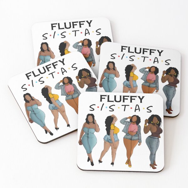 Item preview, Black Woman Fluffy Sistas designed and sold by RobeLan.