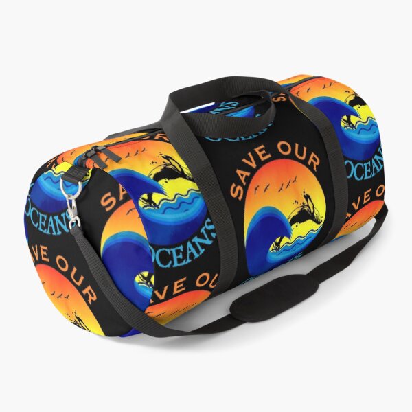 Item preview, Save Our Oceans, Sunset Wave and Whale, World Oceans Day  designed and sold by ACC .