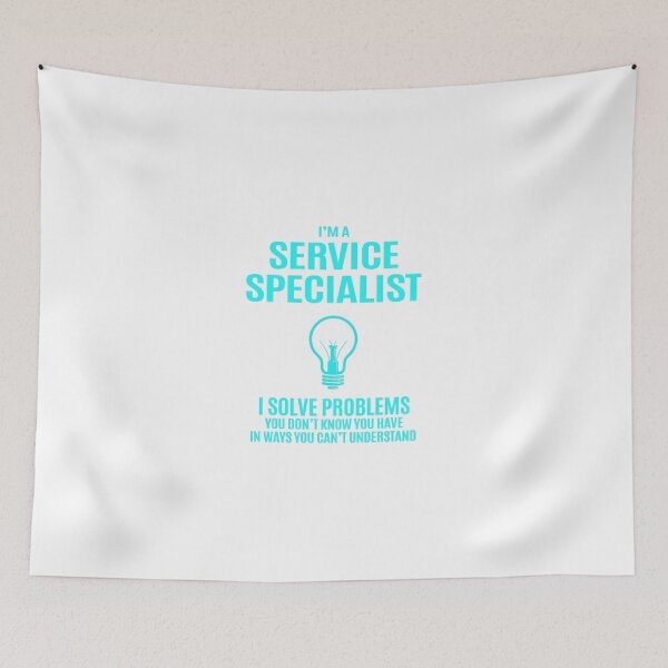 Item preview, Service Specialist - I Solve Problems Job Gift designed and sold by melissaval2.