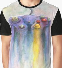 Game Cube Painting Graphic T-Shirt