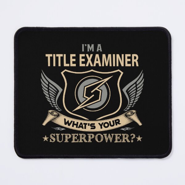 Item preview, Title Examiner T Shirt - Superpower Job Gift Item Tee designed and sold by watkinsmat.
