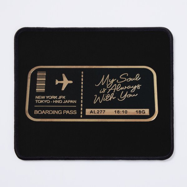 Item preview, Banana Fish BF Plane Ticket pin designed and sold by ArtAndDesignA.