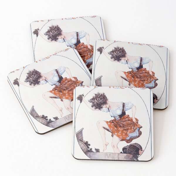 Item preview, Stomping Grapes - La Vie Parisienne - Vintage Art designed and sold by RickE.