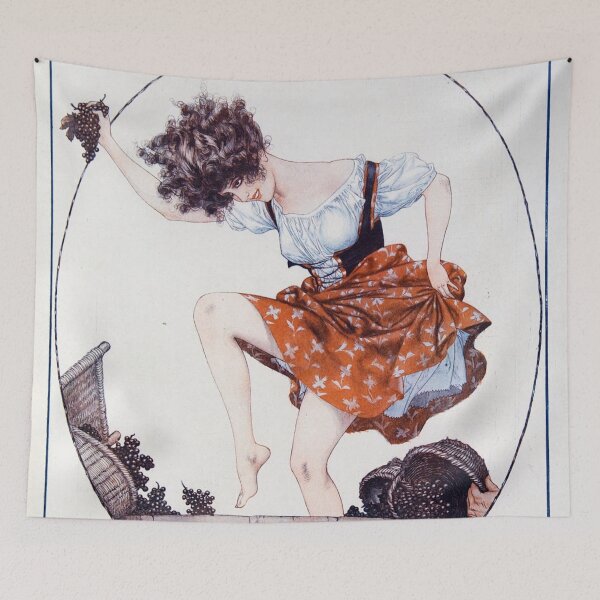 Item preview, Stomping Grapes - La Vie Parisienne - Vintage Art designed and sold by RickE.