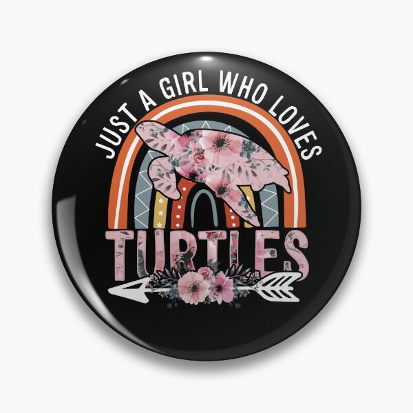 Item preview, Just Girl Who Loves Turtles Boho Rainbow For Turtle Lover designed and sold by Marie-Fernandez.