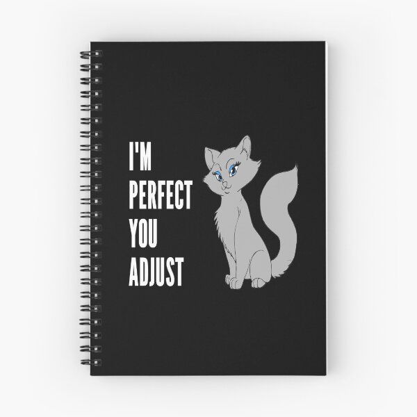 Item preview, I'M PERFECT, YOU ADJUST - CAT LOVERS designed and sold by Danicus666.
