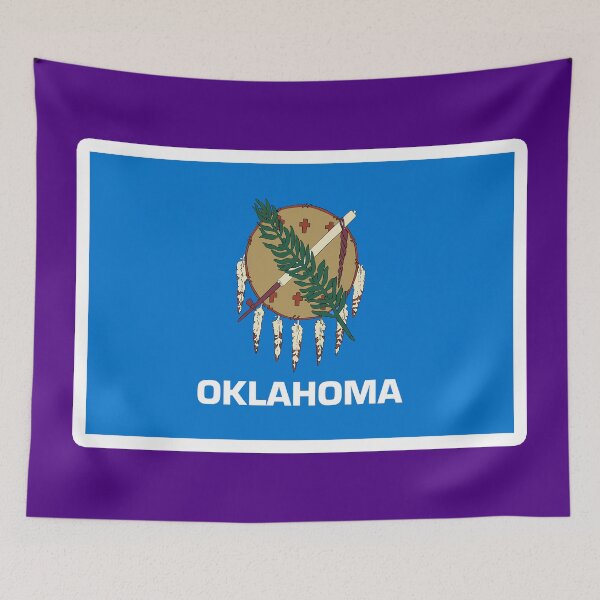 Item preview, OKLAHOMA Flag Gifts, Masks, Stickers & Products (2) designed and sold by mpodger.