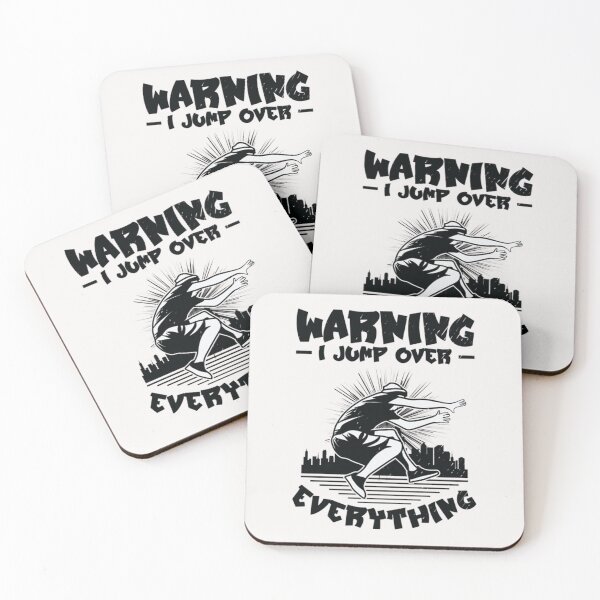 Item preview, Parkour, Warning I Jump Over Everything Parkour Freerunning designed and sold by BrennanX2.