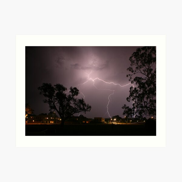 Lightning Art Print