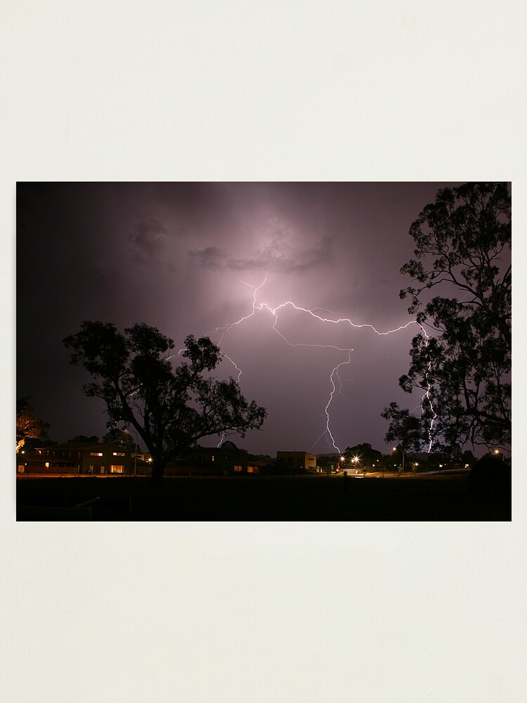 Alternate view of Lightning Photographic Print