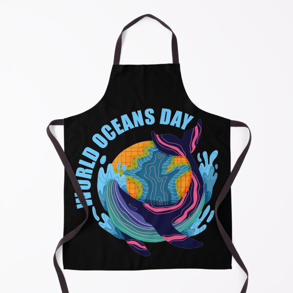 Item preview, World Oceans Day, Whale and Waves designed and sold by ACC .
