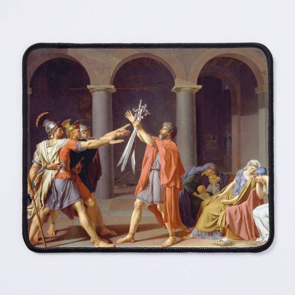Item preview, Jacques-Louis David - Oath of the Horatii  - Vintage Art designed and sold by RickE.