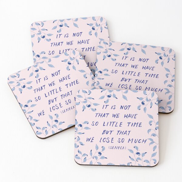 Item preview, So little time quote by Seneca designed and sold by Aidi Riera.