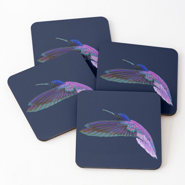 Item preview, SINGLE VIBRANT LILAC HUMMINGBIRDS designed and sold by THE AMERICAN TEEVANGELIST.