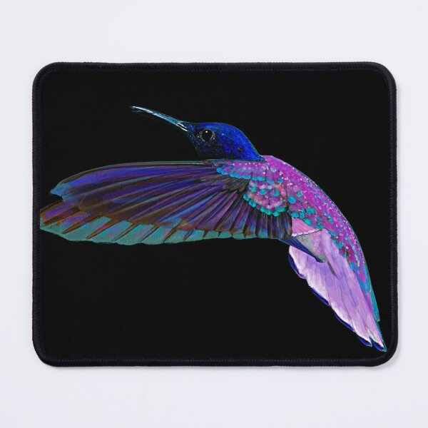 Item preview, SINGLE VIBRANT LILAC HUMMINGBIRDS designed and sold by THE AMERICAN TEEVANGELIST.