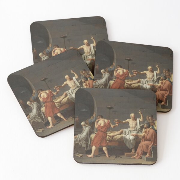 Item preview, The Death of Socrates by Jacques-Louis David - Vintage Art designed and sold by RickE.