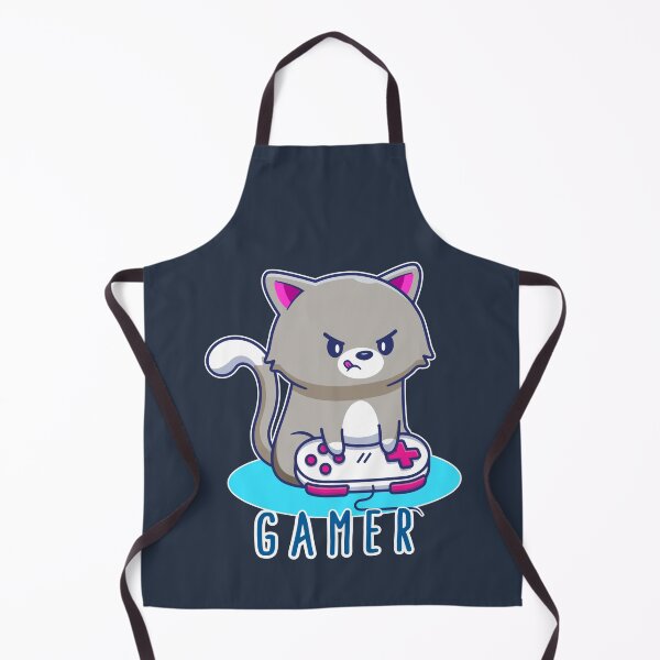 Item preview, Feline gaming Fun designed and sold by GamerGeekMedia.