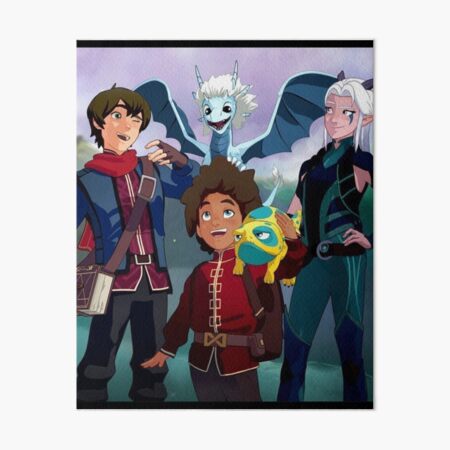 Item preview, Rayla, Ezran, Zym, Bait, Callum-The Dragon Prince . classique designed and sold by kuenyerrosel.