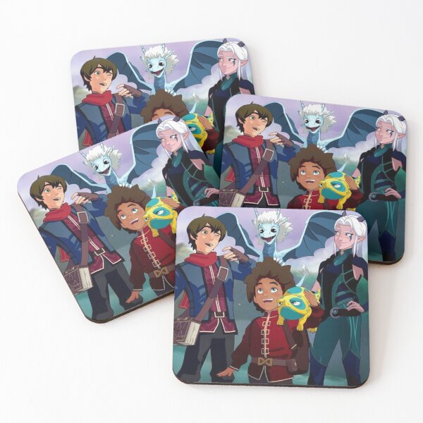 Item preview, Rayla, Ezran, Zym, Bait, Callum-The Dragon Prince . classique designed and sold by kuenyerrosel.