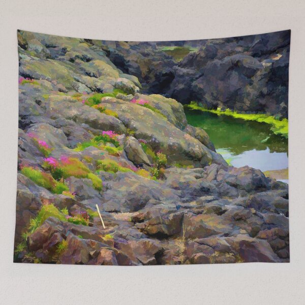 Item preview, Yachats Oregon - Natural Wildflower Garden designed and sold by IMAGETAKERS.