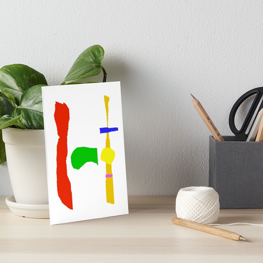 Item preview, Art Board Print designed and sold by masabo.