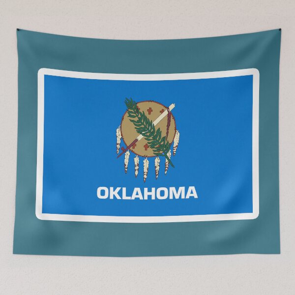 Item preview, OKLAHOMA Flag Gifts, Masks, Stickers & Products (4) designed and sold by mpodger.