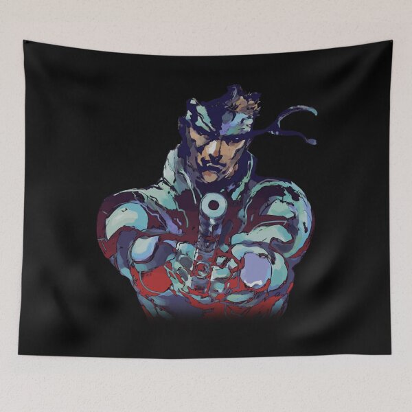 Item preview, Metal Gear Solid Snake Classic RARE Design 100 Redrawn In Adobe Ilustrator Vector Format.  Essentia designed and sold by beelarjpelco.
