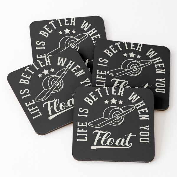 Item preview, life is better when you float - onewheel style  designed and sold by QUEEN-WIVER.