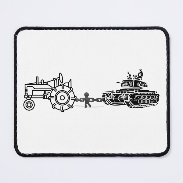 Item preview, Ukrainian farmer towing a Russian tank Essential T-Shirt Classic T-Shirt designed and sold by dakis.