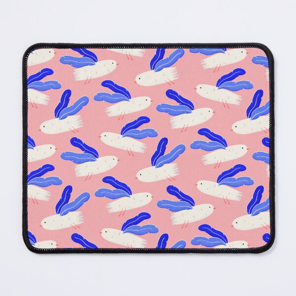 Item preview, Fun Blue bird pattern with feather wings designed and sold by wecouldall-be.