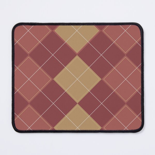 Item preview, Red Caramel Squared Pattern designed and sold by risingrocket.
