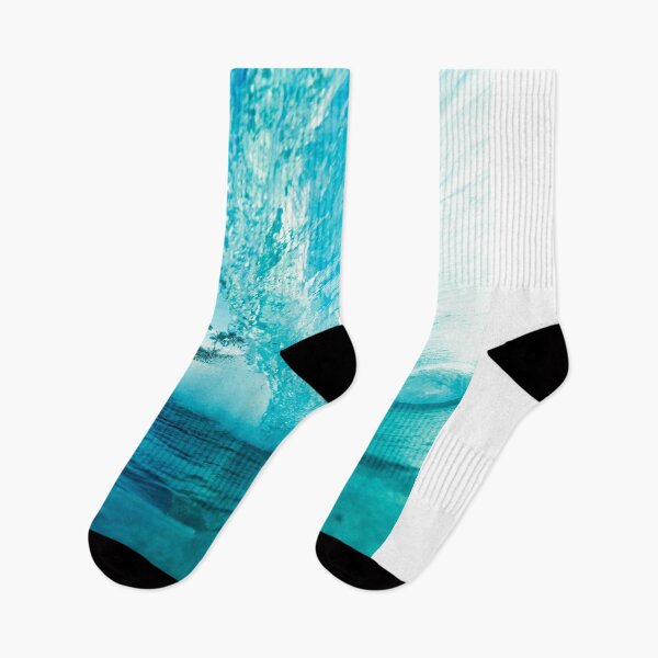 Item preview, blue ocean wave designed and sold by krazyamerican.
