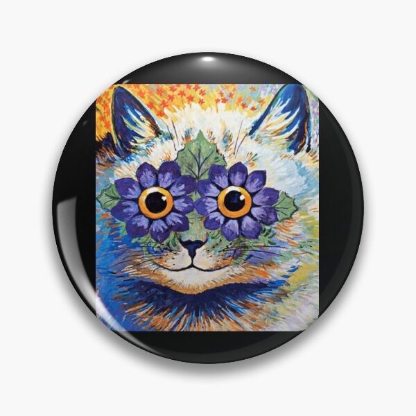Item preview, Cat With Blue Petals” by Louis Wain  Louis Wain, Early 1900, Victorian cat art,  Sleeveless Top designed and sold by pennigrqcheu.