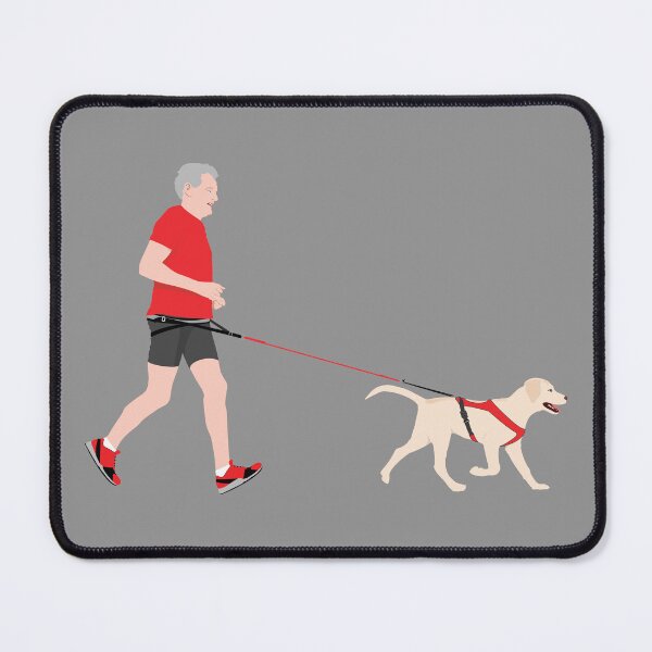 Item preview, Canicross - Man & Labrador designed and sold by grumpyteds.